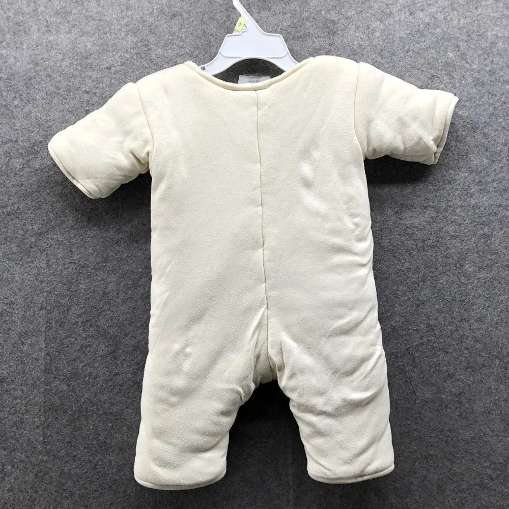 Baby Merlin Magic Sleepsuit 3-6M Size Small 12-18 lbs Light Yellow‎